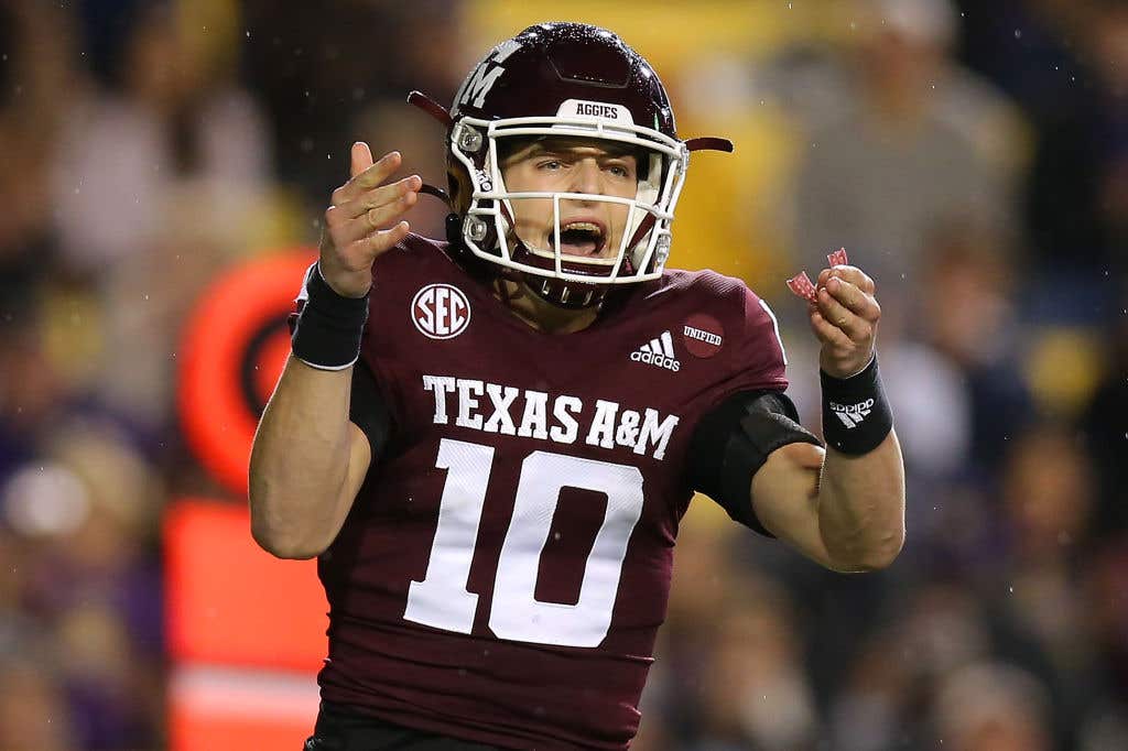 Zach Calzada Rank the SEC Quarterbacks