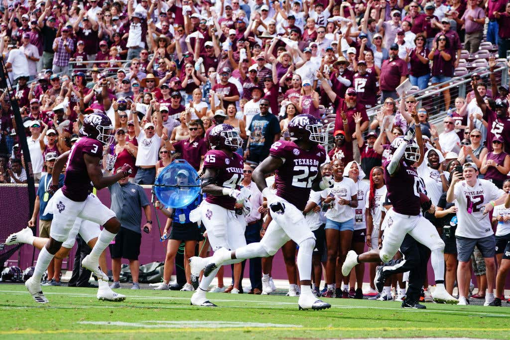 Texas A&amp;M College Football Coaches Poll Top 25