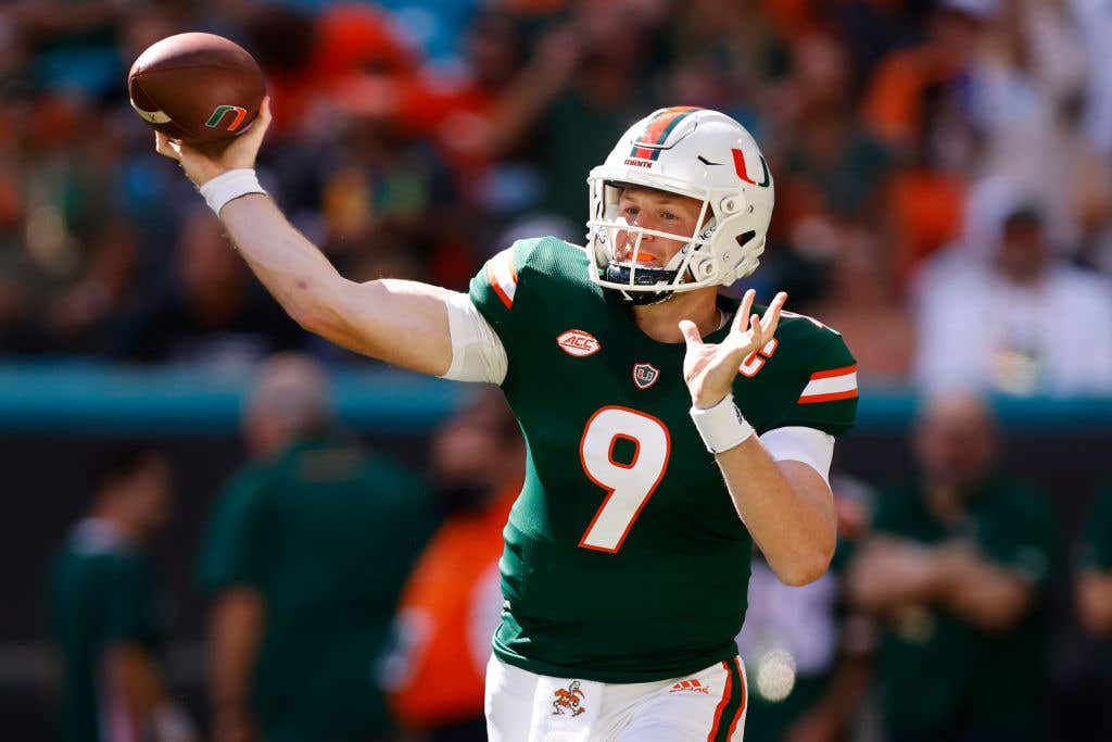 Miami College Football Coaches Poll Top 25