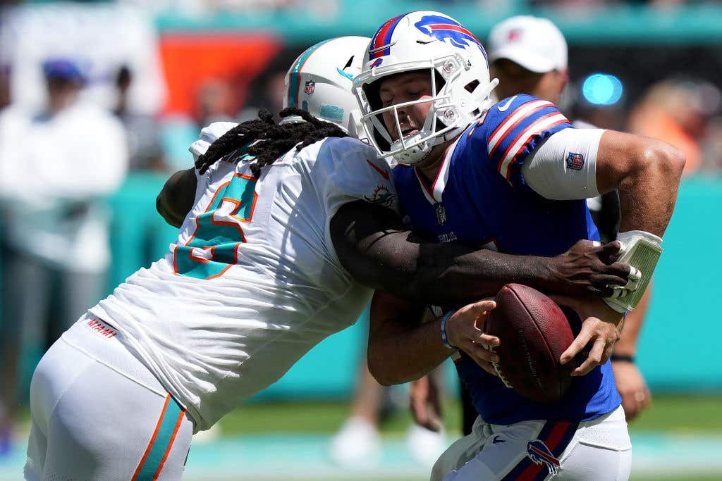 Dolphins Down the Bills Melvin Ingram