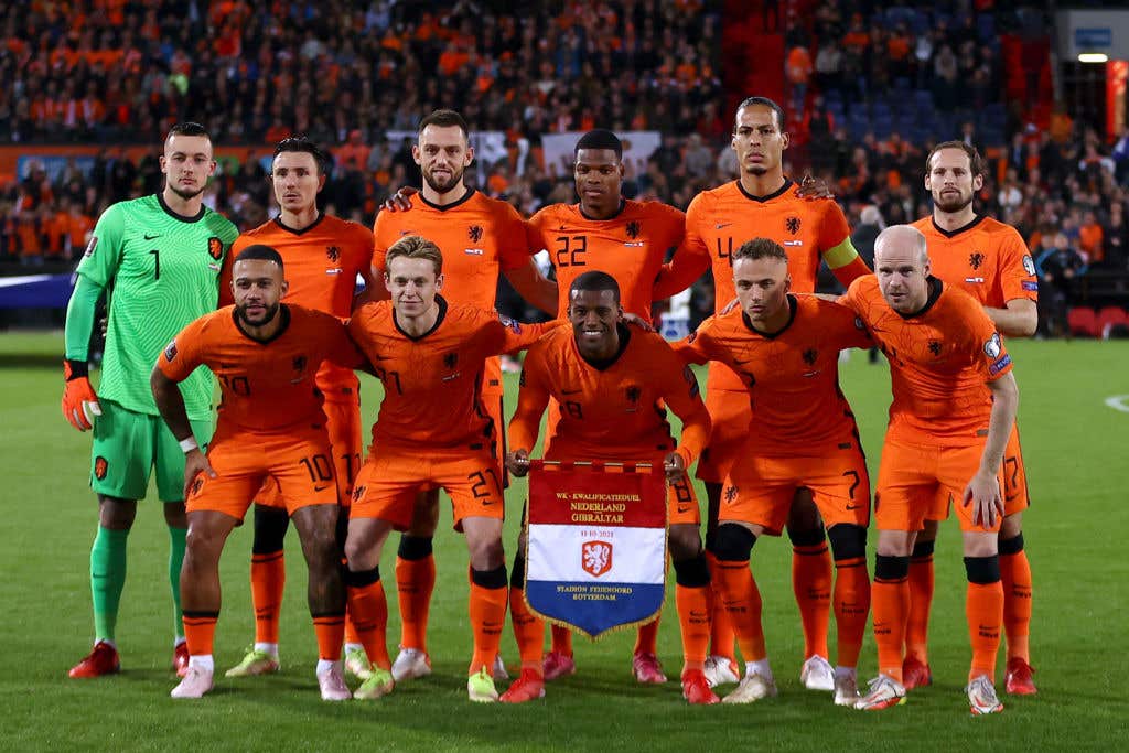 World Cup Teams and NFL Equivalent Netherlands