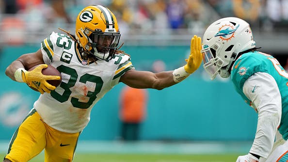 Top 10 Running Backs in the NFL Aaron Jones