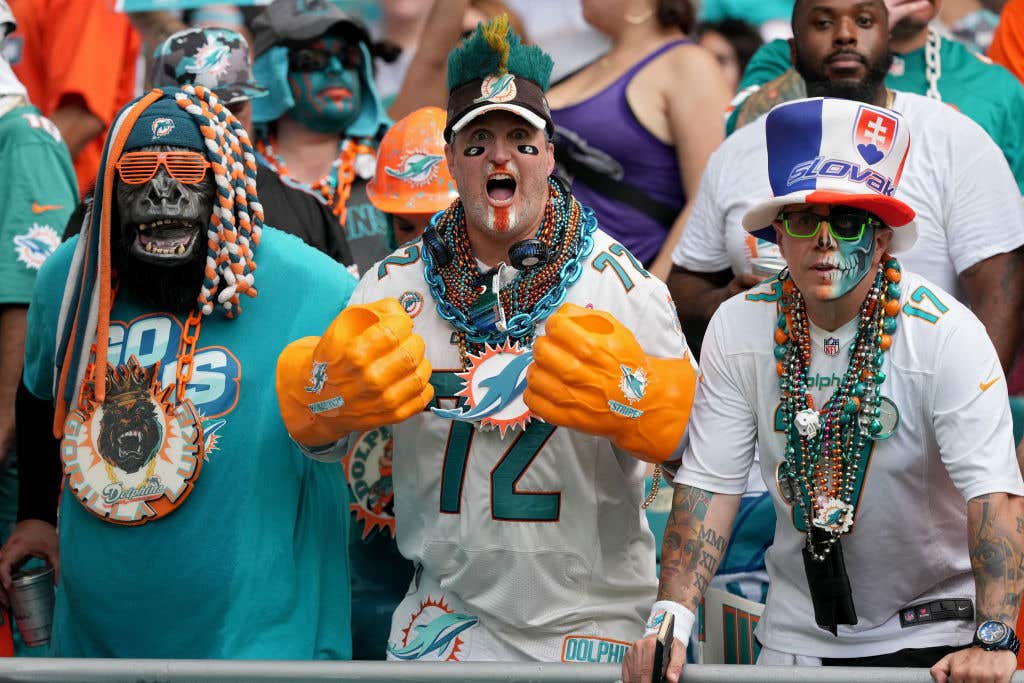 NFL's Most Optimistic Fan Bases Dolphins