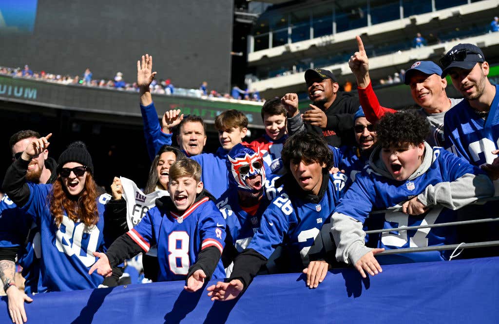 NFL's Most Optimistic Fan Bases Giants