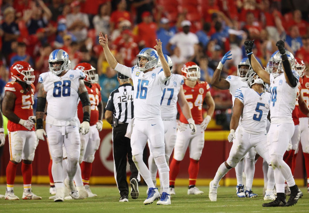 NFL Power Rankings Detroit Lions